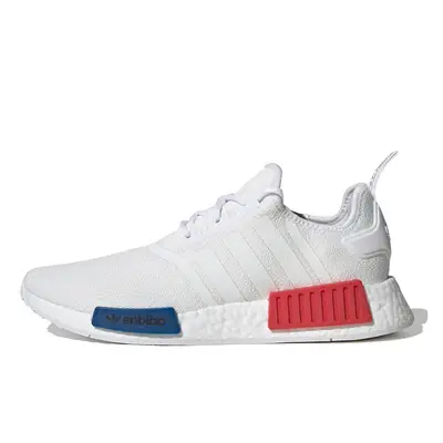 adidas nmd white blue