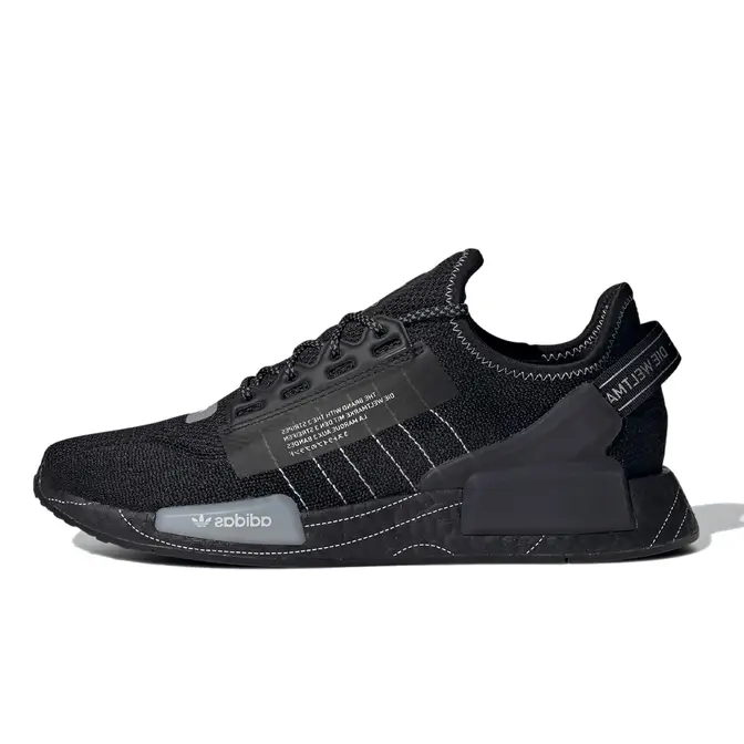 Adidas NMD R1 V2 Core Black/Grey Five/Core Sneakers - Farfetch