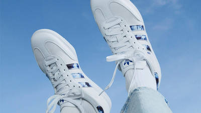 adidas Samba OG Tie Dye White On Foot