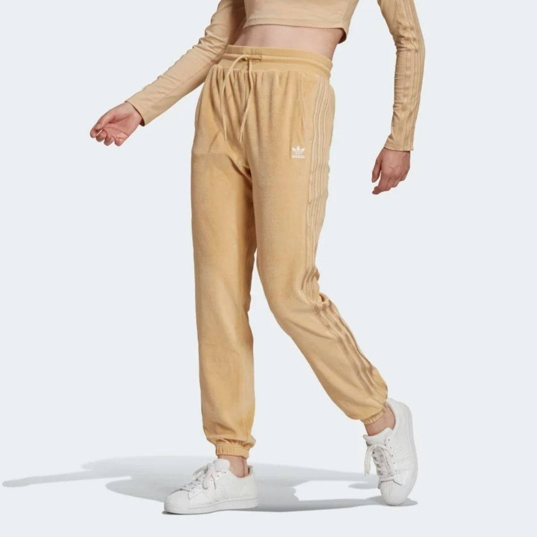 adidas velour track pant