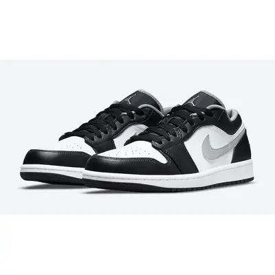 Jordan 1 retro hot sale low black grey