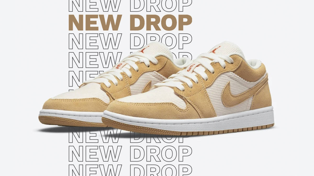 jordan 1 low corduroy tan