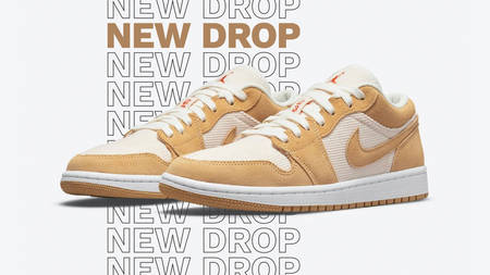 The Air Jordan 1 Low "Corduroy Suede" Arrives with a Super Premium Setup