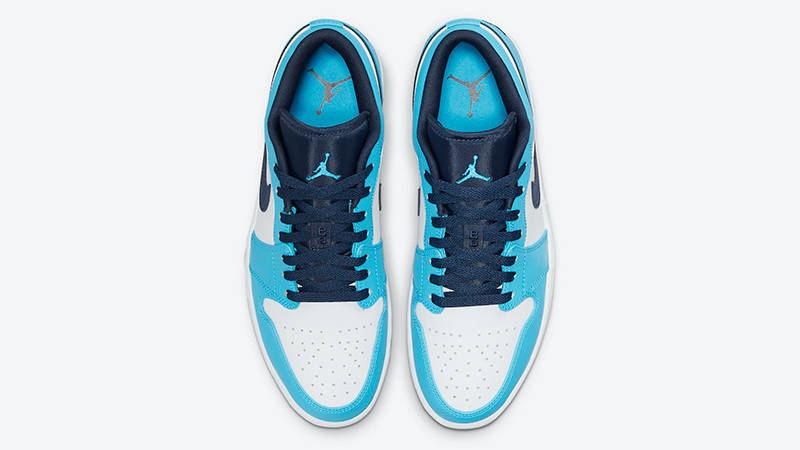 Air Jordan 1 Low Unc University Blue Where To Buy 144 The Sole Supplier