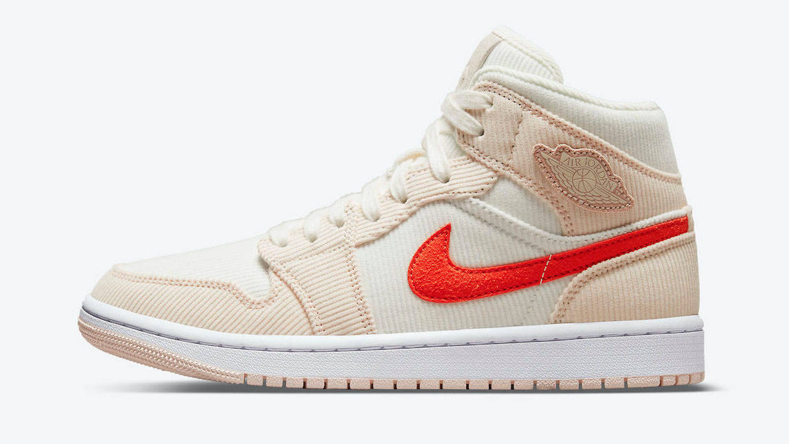 Air Jordan 1 Mid Corduroy