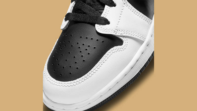 Air Jordan 1 Mid GS White Gold