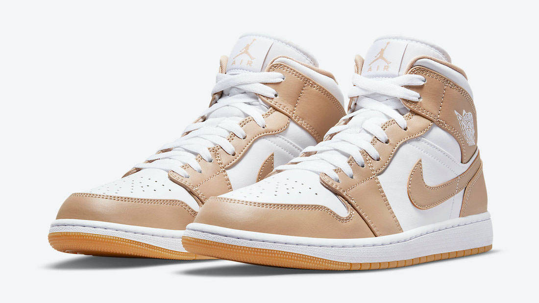 Air Jordan 1 Mid Gum Tan