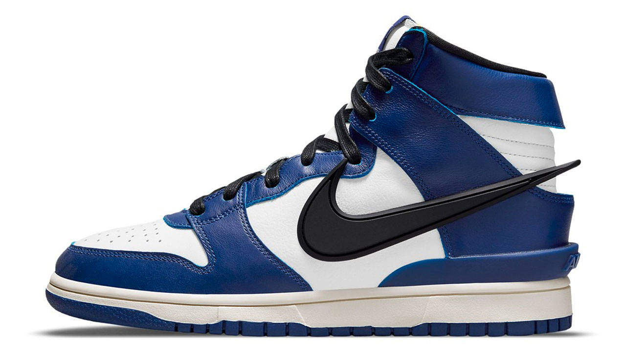 AMBUSH x Nike Dunk High "Deep Royal"