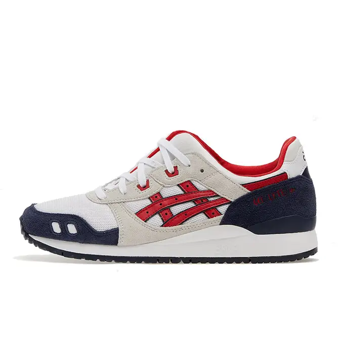 Red and white asics gel clearance lyte