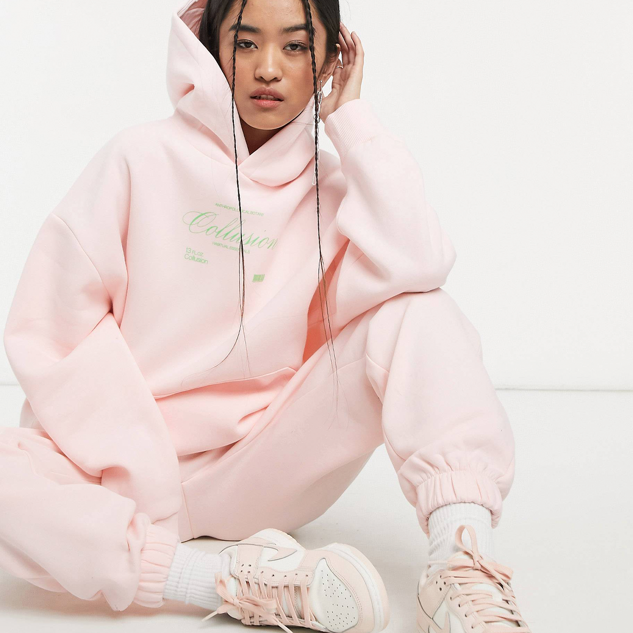COLLUSION Oversized Hoodie and Jogger Co-ord