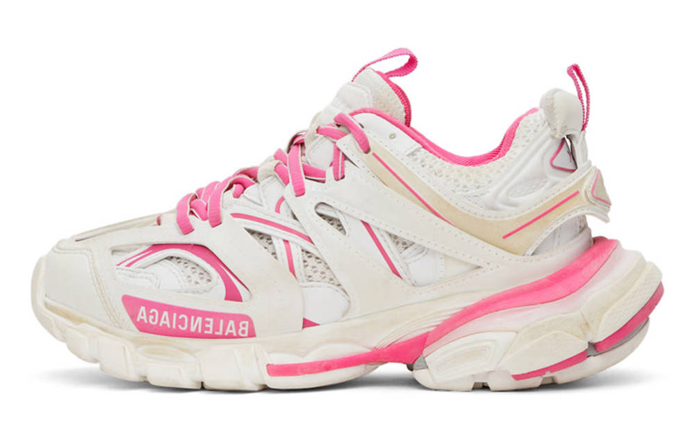 Balenciaga white 2025 and pink