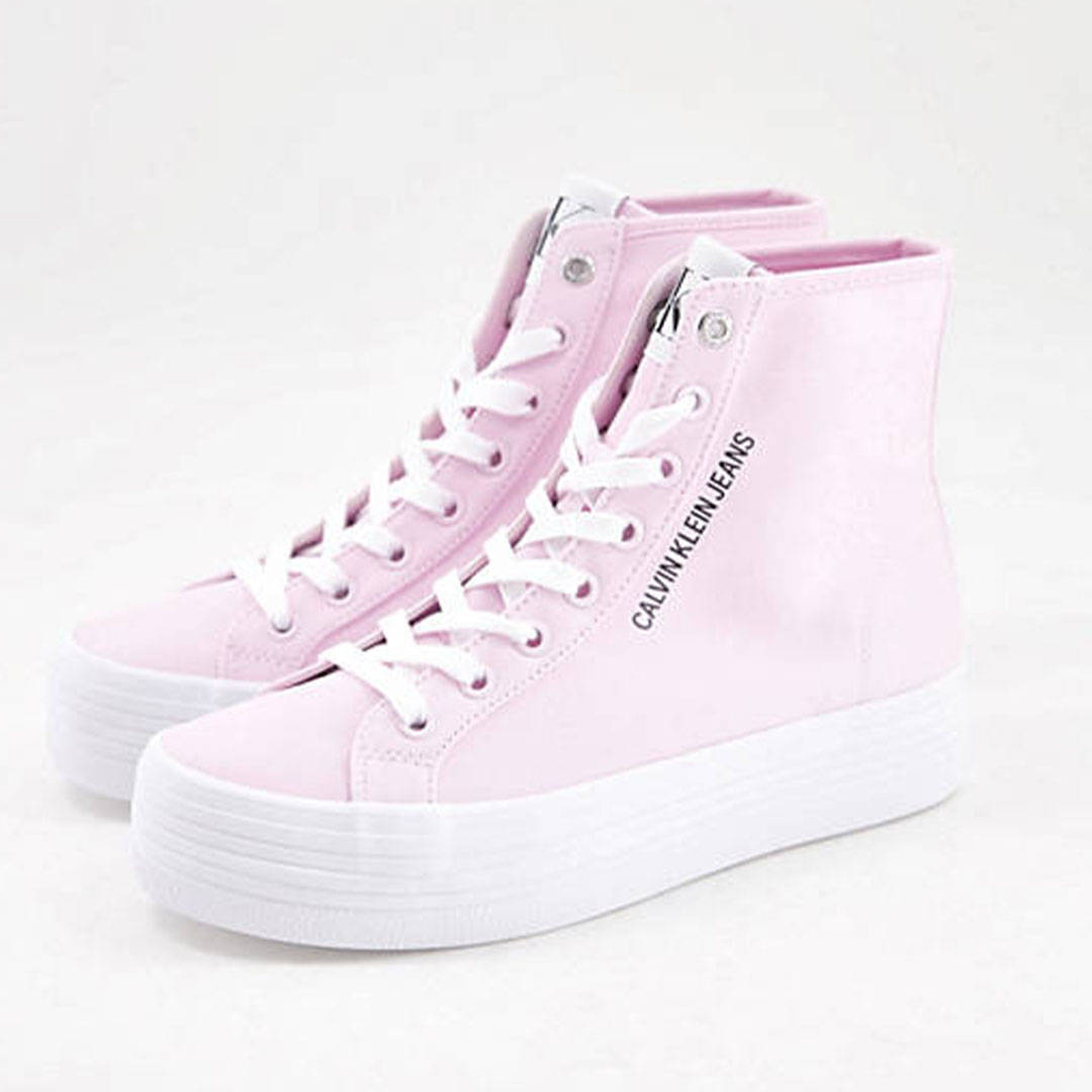 calvin klein jeans high top trainers