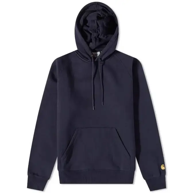 Carhartt WIP Hooded Chase Sweat Dark Navy Feature