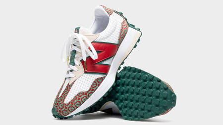 The Casablanca x New Balance 327 "Red Monogram" Is on the Way The Casablanca x New Balance 327 "Red Monogram" Is on the Way