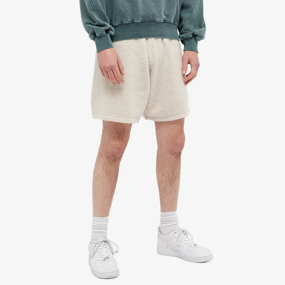 Cole buxton knit wool shorts in Tuscan super soft - Depop