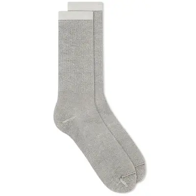 Cole Buxton Wool Socks Grey Marl