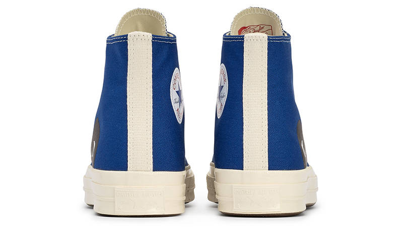 Comme des Garcons Play x Converse Chuck Taylor All Star 70 Hi Blue Back