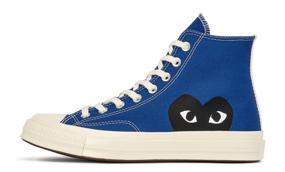 Comme des Garcons Play x Converse Chuck Taylor All Star 70 Hi Blue | Where  To Buy | 171846C | The Sole Supplier