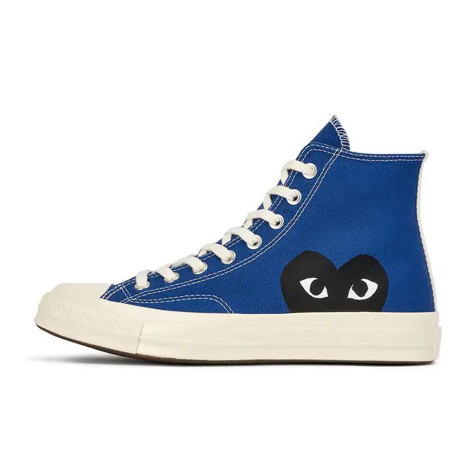 Comme des Garcons Play x Converse Chuck Taylor All Star 70 Hi Blue | Where  To Buy | 171846C | The Sole Supplier