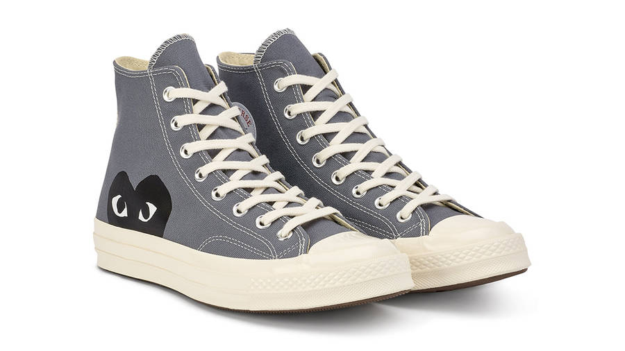 converse comme de garcon grey