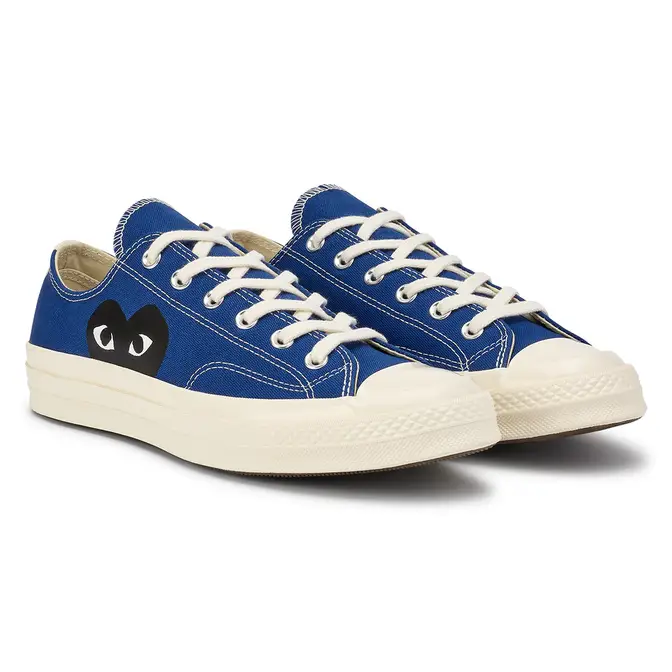 the sneakers look like they will only drop at Converse Converse Chuck Taylor All Star 70 Low Blue Side
