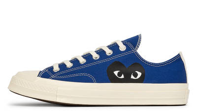 Comme des Garcons Play x Converse Chuck Taylor All Star 70 Low Blue