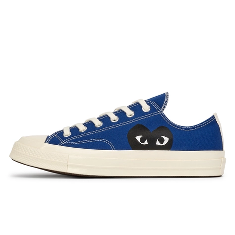 Comme des Garcons Play x Converse Its Chuck Taylor All Star 70 Low Blue