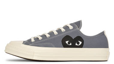 Comme des Garcons Play x Converse Chuck Taylor All Star 70 Low Grey