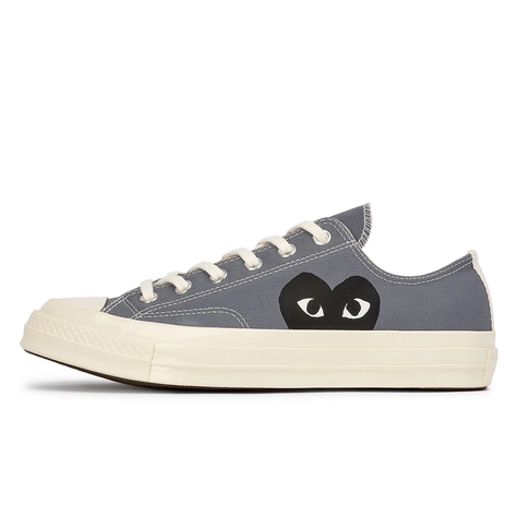 Comme des Garcons Play x Converse lift Chuck Taylor All Star 70 Low Grey
