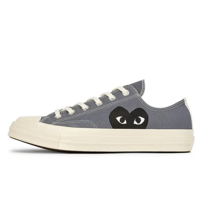 Comme des Garcons Play x Converse Chuck Taylor All Star 70 Low Grey ...