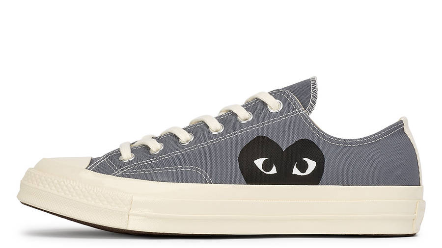 Comme des Garcons Play x Converse Chuck Taylor All Star 70 Low Grey