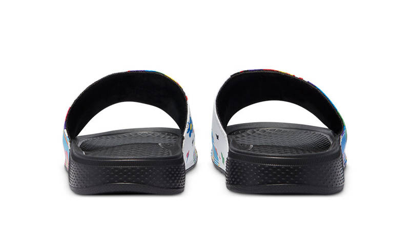 Converse All Star Pride Slide Italy Blue Back