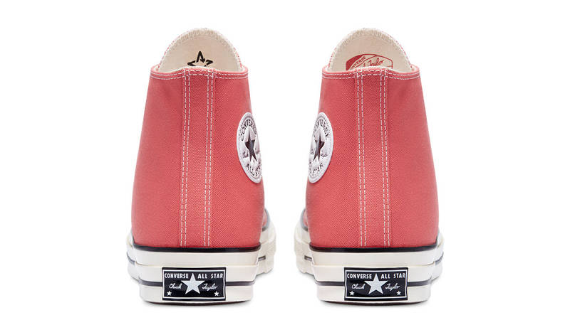 Converse Chuck 70 Color Vintage Canvas Hi Pink Egret Back