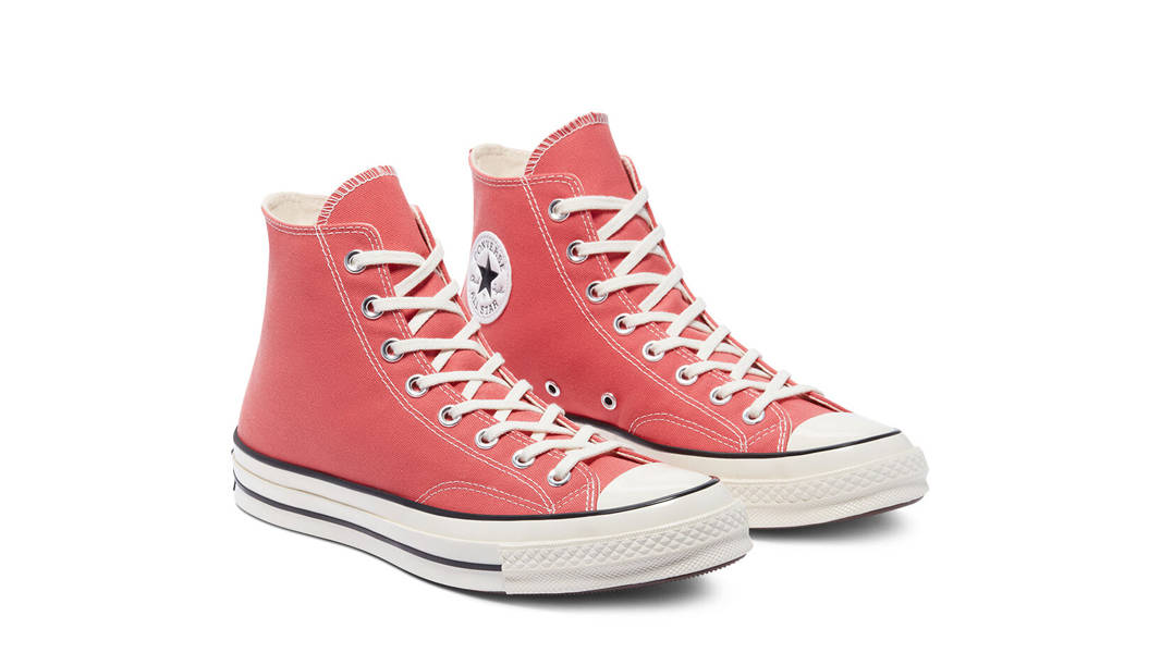 Converse Chuck 70 Color Vintage Canvas Hi Pink Egret Front