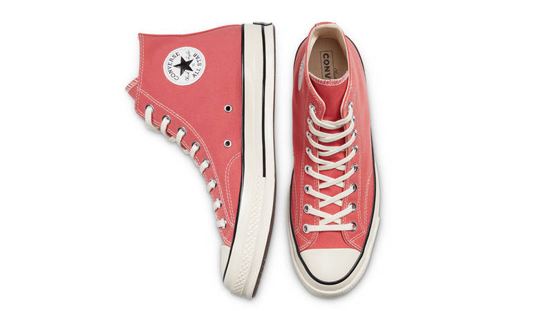 Converse Chuck 70 Color Vintage Canvas Hi Pink Egret Middle