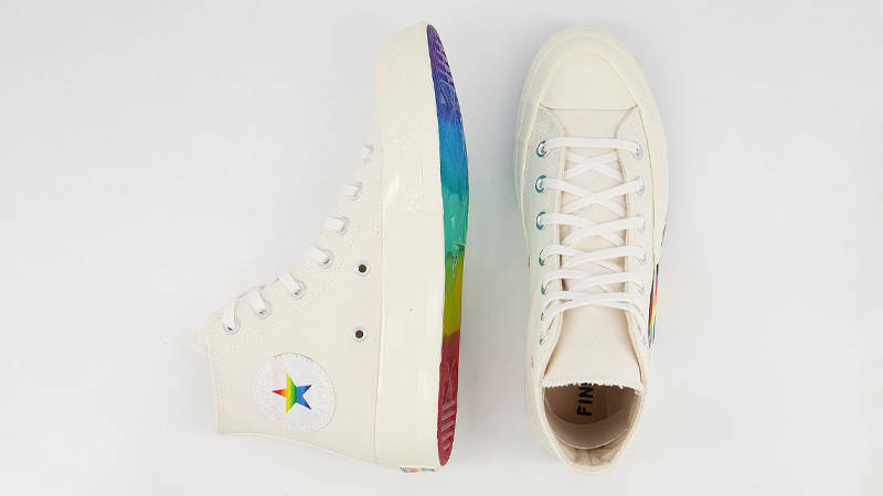 Converse Chuck 70 Pride Hi Egret Middle