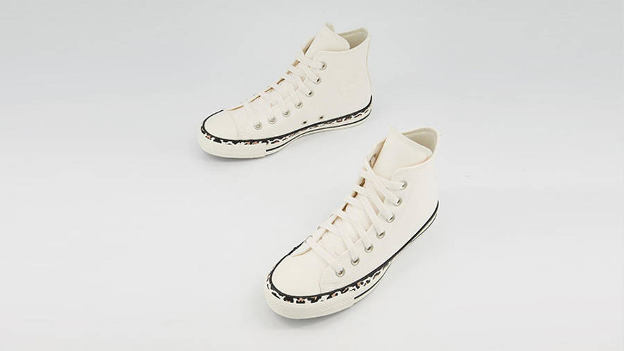 leopard edged converse