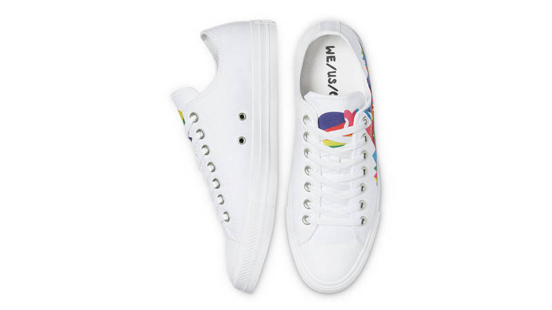 Converse Chuck Taylor All Star Pride Low White Middle