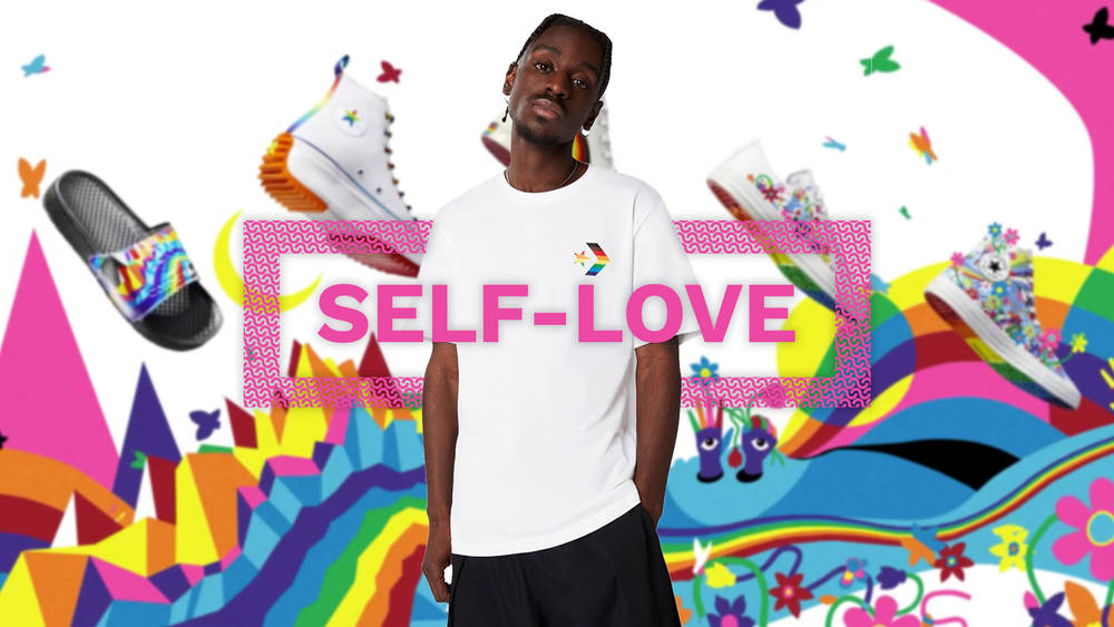 Image via Converse Converse Pride Collection 2021