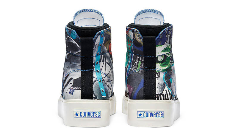 Converse Skidgrip Beat the World Hi Multi Back