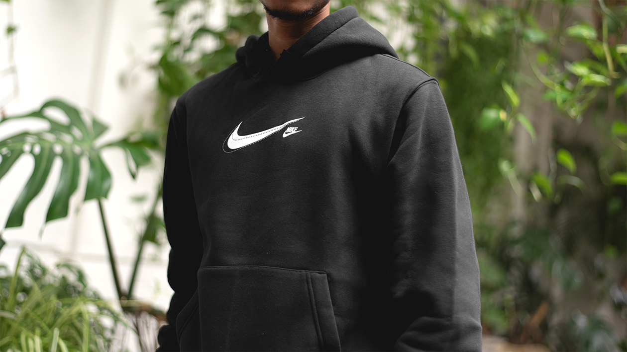 Give Your Weekly Rotation a Mix Up With This Nike Sportswear Court Fleece Pullover