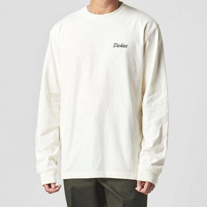 Dickies cream long sleeve
