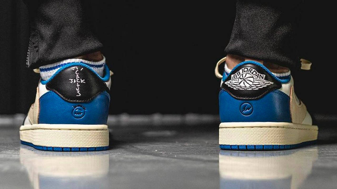 Travis Scott x fragment design x Air Jordan 1 Low