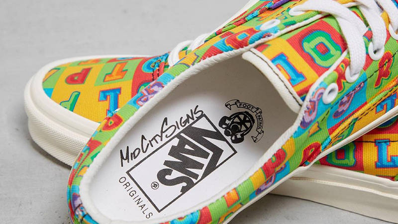 Footpatrol x Vans Era Multi insole
