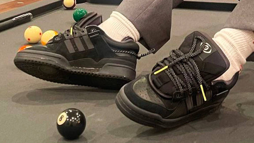 Image via janthonyoliveras Bad Bunny x adidas Forum Buckle Low