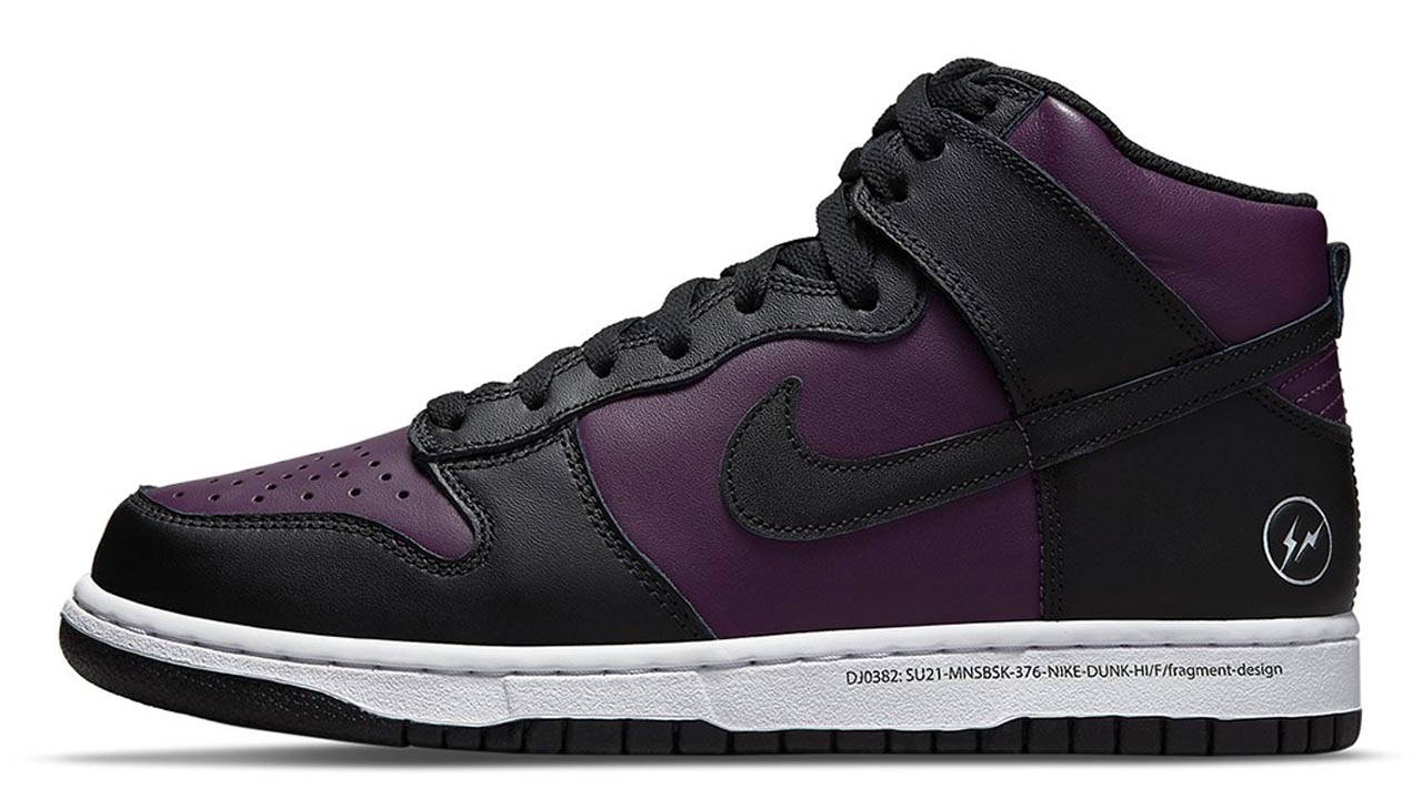 fragment design x Nike Dunk High "Beijing" 2021
