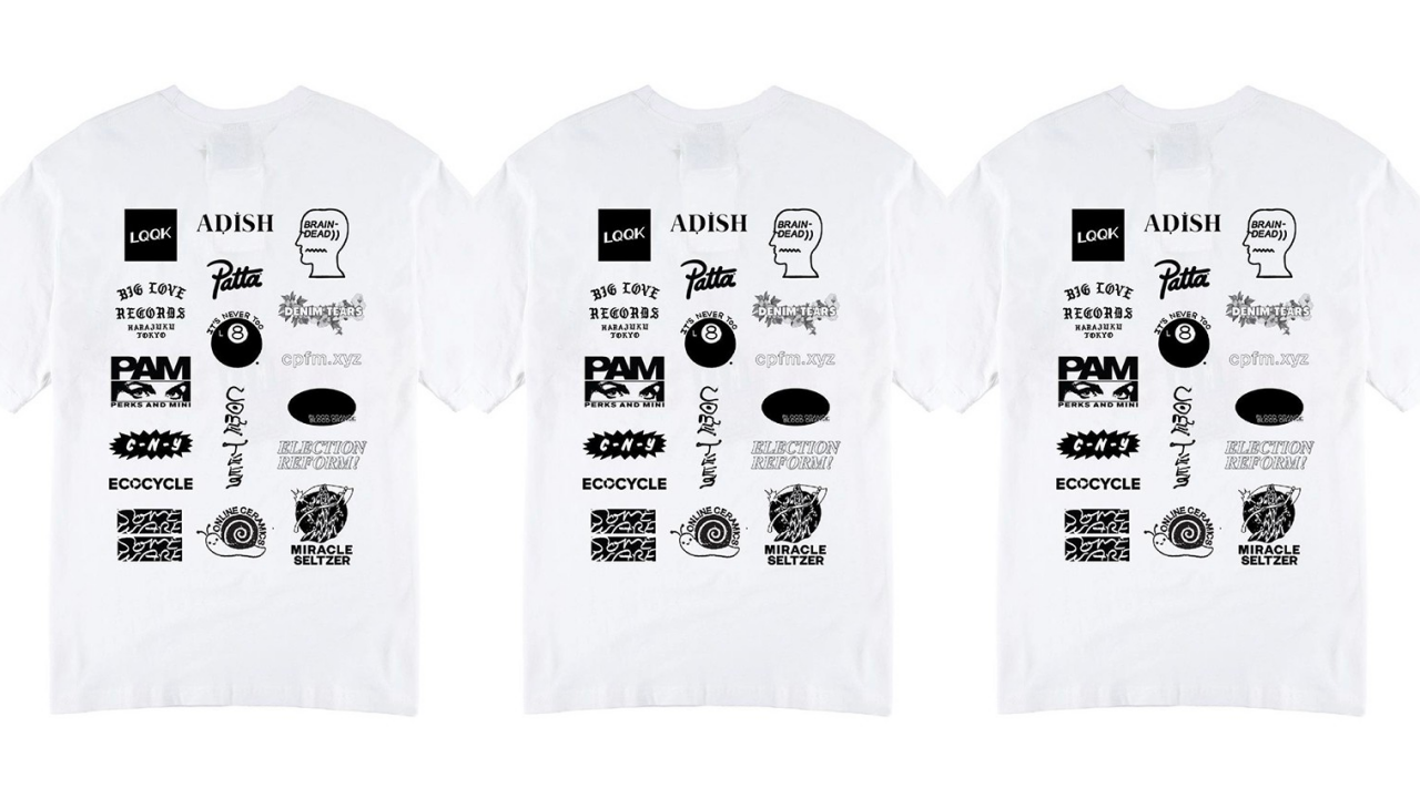 Cactus Plant Flea Market , Patta, Brain Dead & Others Join Forces for a Gaza Relief Fundraiser Tee