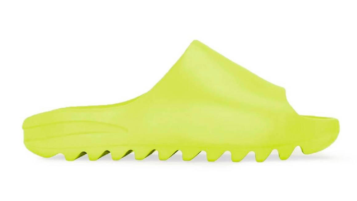 adidas yeezy slide glow green stockx