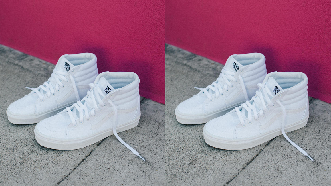 vans high top laces