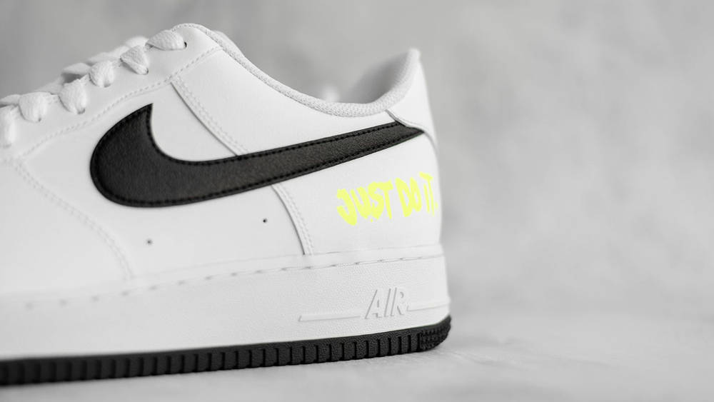 Image via The Sole Supplier Nike Air Force 1 "Just Do It"